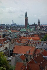 Fototapeta premium My first stop in Scandanavia was Copenhagen, Denmark