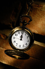 Antique Pocket Watch Showing Twelve