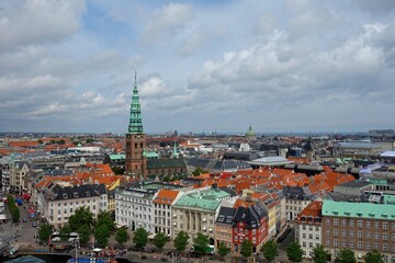 Fototapeta premium My first stop in Scandanavia was Copenhagen, Denmark