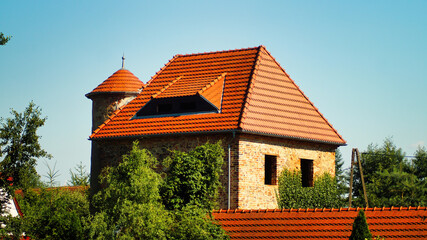 old hause in the village