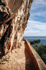 Walking trails on the peninsula of Saint Jean Cap Ferrat