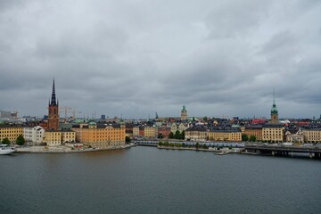 Fototapeta premium Stockholm, the capital of Sweden, quickly became one of my favorite stops in Europe