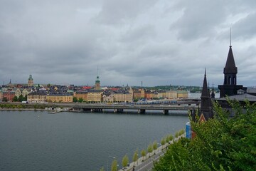 Naklejka premium Stockholm, the capital of Sweden, quickly became one of my favorite stops in Europe