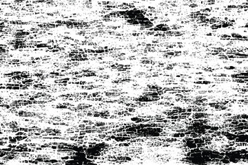 Rough black and white texture vector. Distressed overlay texture. Grunge background. Abstract textured effect. Vector Illustration. Black isolated on white background. EPS10.