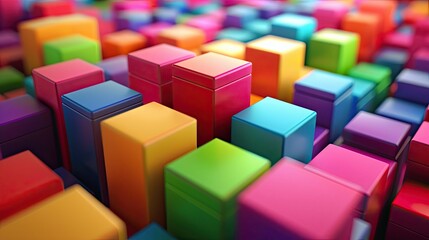 Obraz premium 3d colorful background