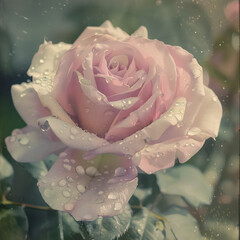 Realistic Floral Collection: Vibrant Blooms Including Pink Roses, Lavender Fields, Sunflowers, Daisies, Red Tulips, Cherry Blossoms, Orchids, Poppies, and More, Captured with a Vintage Photo Aesthetic