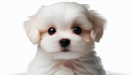 Obraz premium Niedlicher Malteser Welpe