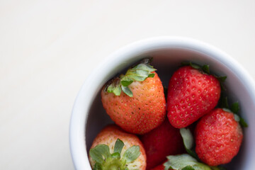 Pot full of strawberries big