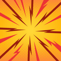 Fototapeta premium Background_Comik