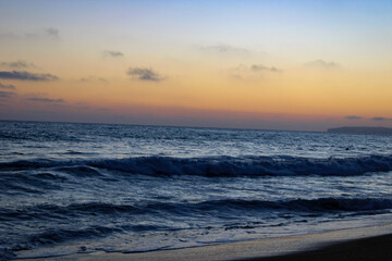 beach and sunset