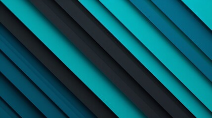 Obraz premium Abstract Geometric Pattern in Blue and Black