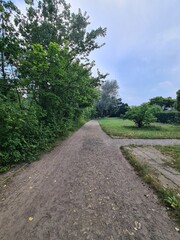 walking through nature in Berllin Treptow/Köpenick