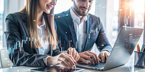 Financial Team Collaboration: Pointing Out Key Trends in Stock Market Data