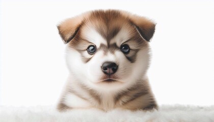 Obraz premium Niedlicher Husky Welpe