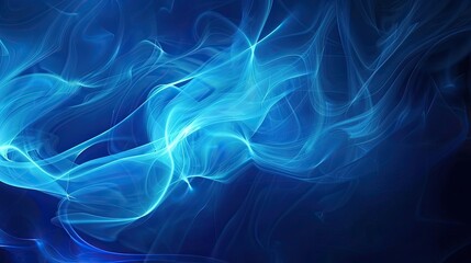 Abstract blue backdrop with soft gradients and digital patterns, suitable for technology and futuristic concepts