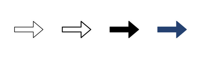 Arrow icon set. Arrow symbol. Arrow sign for your web design.