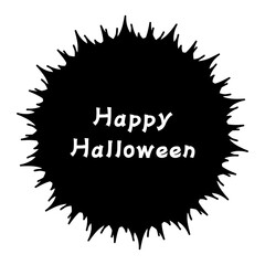 シンプルでかわいいハロウィンのフレーム