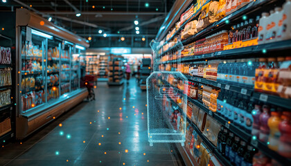 person shopping in the digital market