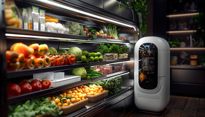 fruits and vegetables in the market