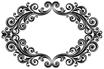 Elegant Frame Design with White Background, Vector Illustration, Cartoons, Clipart, Line Art, Elegant frame design vector with white background, perfect for illustrations, cartoons, clipart, and line 