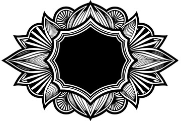 Elegant Frame Design with White Background, Vector Illustration, Cartoons, Clipart, Line Art, Elegant frame design vector with white background, perfect for illustrations, cartoons, clipart, and line 