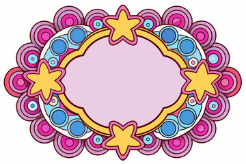 Elegant Frame Design with White Background, Vector Illustration, Cartoons, Clipart, Line Art, Elegant frame design vector with white background, perfect for illustrations, cartoons, clipart, and line 