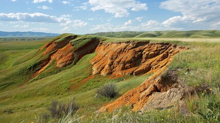 Soil Erosion Control: Implementing practices like terracing, contour plowing, and windbreaks to combat soil loss from erosion, ensuring soil conservation and sustainable land use.
