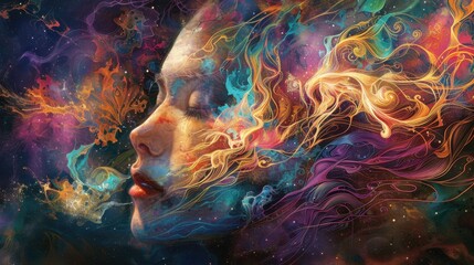 Artistic Creativity: The skill of producing art that is original and full of expression, merging inventive ideas with personal expression to create distinctive and evocative works.
