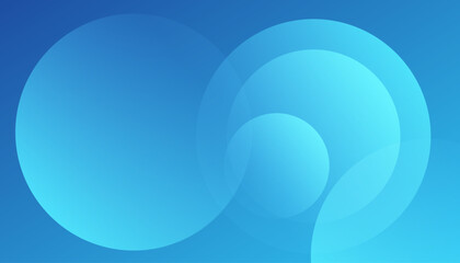 Abstract blue gradient background.  Modern concept for graphic design, background, poster, Vector illustration
