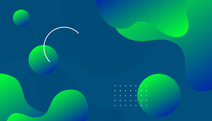 Blue green abstract background.  Fit for presentation design. wallpapers, brochure, posters
