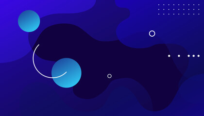 Abstract dark blue geometric background.  ideal for banner, header, cover, billboard, brochure, social media, EPS 10
