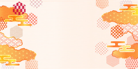 和柄　秋　模様　背景	