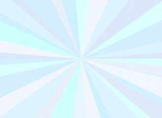 ブルーの放射状集中線のバースト背景