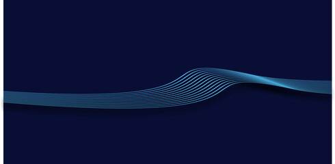 Abstract background wavy line design
