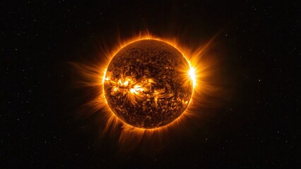 sun in space