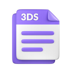 3D 3DS File Icon