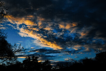 California Sunset Sky