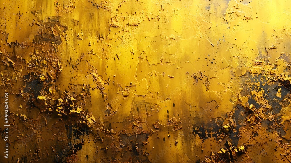 Poster abstract yellow background with texture grunge textures and backgrounds perfect background with spac