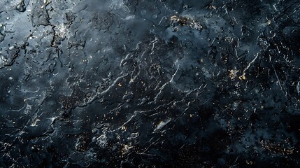 Fototapeta na wymiar Texture of black polished concrete background Dark old wallpaper with cement texture Nature wall concept surface mockup Empty rough cement wall or floor background Top view close up co : Generative AI