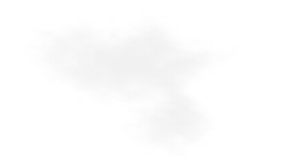 Realistic natural clouds with transparent background use for any nature creativity project.