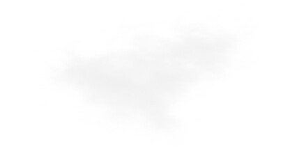 Realistic natural clouds with transparent background use for any nature creativity project.