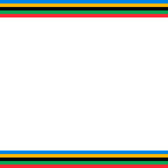 Fototapeta premium Olympic game background color icon