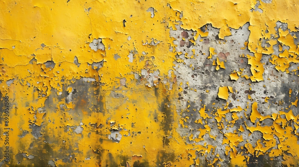 Poster abstract yellow background with texture grunge textures and backgrounds perfect background with spac