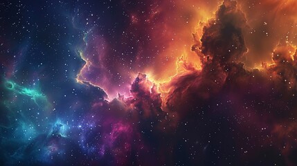 Fototapeta premium galactic backgrounds, starry skies, nebula, planetary landscapes.
