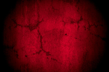 Old wall texture cement black red  background abstract dark color design are light with white gradient background.