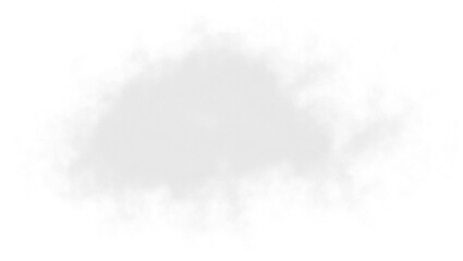 Fototapeta premium Realistic natural clouds with transparent background use for any nature creativity project.