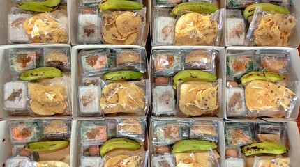 prepare traditional rice box