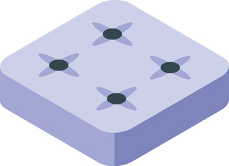 Modern gas stove featuring four burners, perfect for preparing a delicious meal in a contemporary kitchen