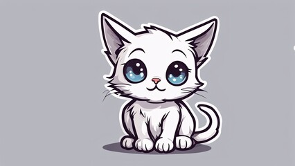 Obraz premium a cute cat