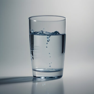 Un delicioso y muy simple vaso de agua